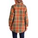 thumbnail image 3 of INSPIRE CHIC Camisa de Franela Vintage a Cuadros para Mujer de Manga Larga con Botones y Cuello Abatible Blusas Tops Cárdigan Casual S Naranja, 3 of 6