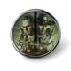 thumbnail image 1 of The Walking Dead-Theme Round Button Badge: Premium Metal Construction, Ideal for High-End Events 2.8 cm, 1 of 6