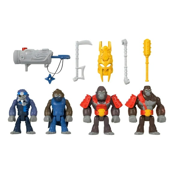 Set de Figuras Gorilas y Monos | Imaginext Mundo Aventura