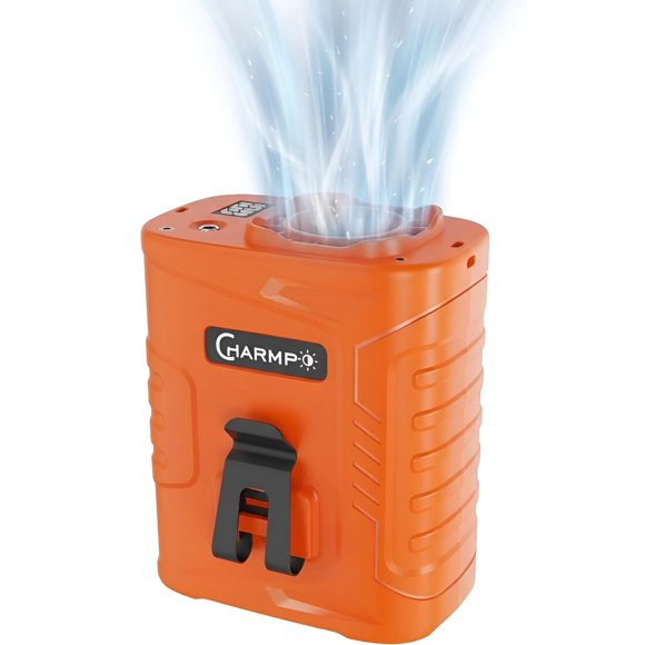 Ventilador Eléctrico CHARMP 5000 mAh Recargable 29 h 5 Velocidades