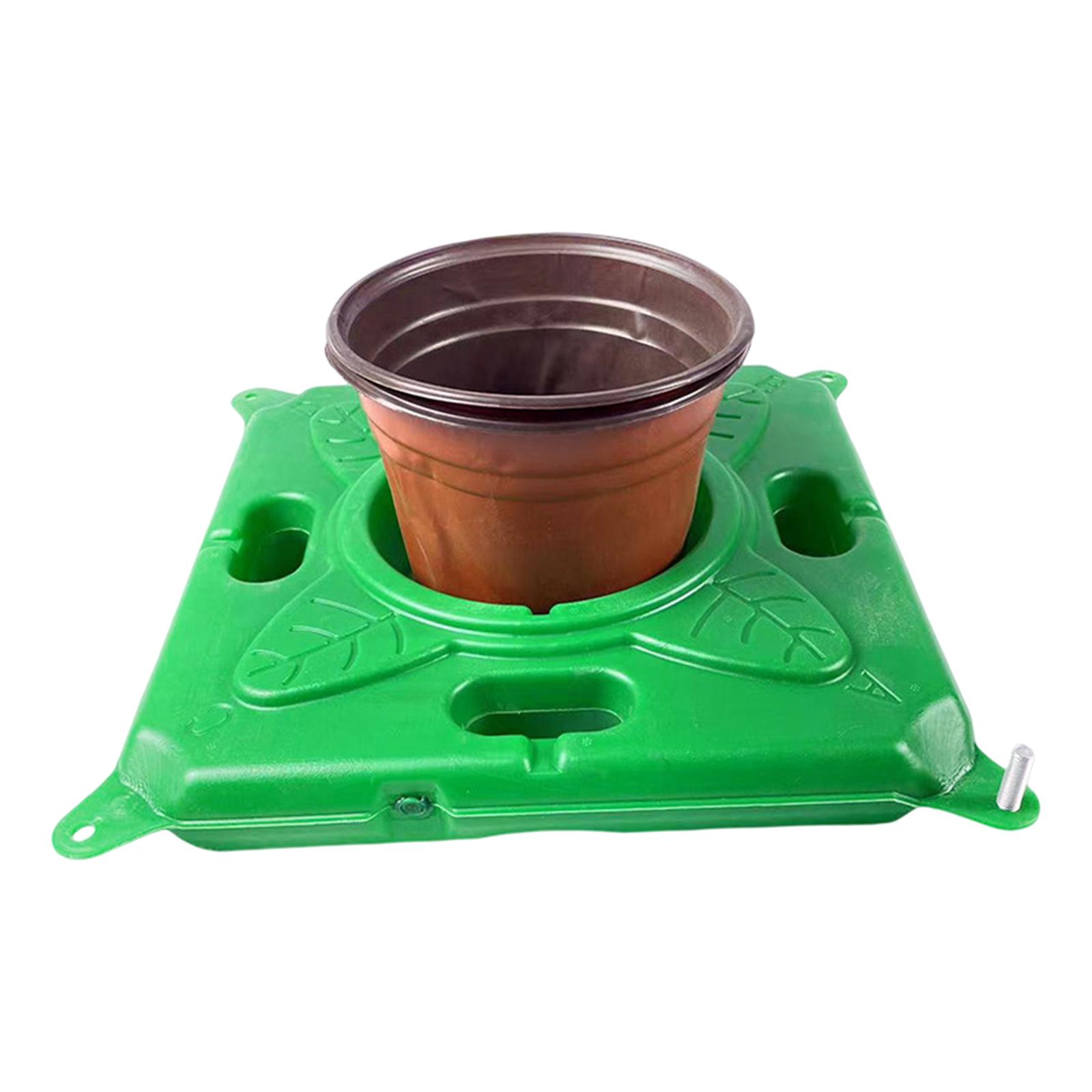 Ioensy - Plantas De Jardín Cuadradas De Isla Flotante Cama Flotante Para Cultivo De Estanques De Jardinería