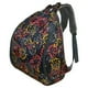 thumbnail image 1 of Mommore Mochila Maternal Pañalera 40x30cm Flores Negro, 1 of 3