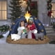 thumbnail image 2 of Belén inflable con forma de gemmy Starry Christmas, 1,5 m de altura, 2 of 5