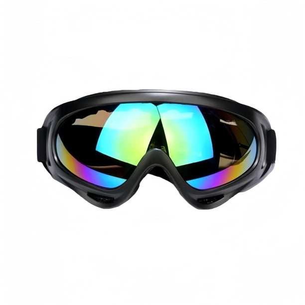 Gafas de esquí antivaho con protección UV 100 % para snowboard y esquí (blancas)