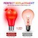 thumbnail image 4 of Bombilla LED rosa 9W (equivalente a 60W) LKQH pack de 2 con base E26, 4 of 7