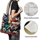 thumbnail image 3 of One-Punch Man Bolso de tela con estampado de lienzo para mujer, bolsa de compras reutilizable y estética, con cremallera interior, regalo para mujer,40*45cm., 3 of 6