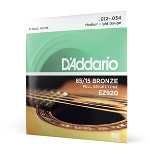 Set Cuerdas Guitarra Acús. 85/15 T.M B. 12-54 Ez920 Daddario