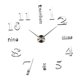 thumbnail image 1 of Reloj De Pared DIY 3D Moderno Espejo Superficie Pegatina Hogar Oficina Decoración, 1 of 5