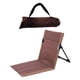 thumbnail image 1 of Silla de Piso Plegable con Respaldo, Asiento de Playa para Viajes, 1 of 3
