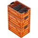 thumbnail image 1 of Cajas de almacenamiento SIDIO Pro Pack naranja apilables con tapas, 1 of 7