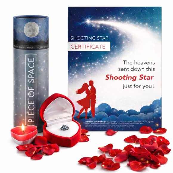 Set de regalo encantador con meteorito y certificado – happylandgifts