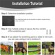 thumbnail image 2 of 2 Piezas Rascadores De Ganado De Caballo Post De Rascado De Caballo Kit De Cepillo De Masaje Súper Suave Para Bovino Equino Almohadilla De Alivio De La Picazón Para El Perro De La Vaca De, 2 of 3