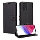thumbnail image 4 of Premium Wallet Case for Samsung Galaxy A72 with Card Slots & Kickstand, Flip Cover Black, 4 of 6