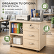 thumbnail image 2 of Mueble De Oficina Cajonera Archivador Llave Con Rueda 60cm Arce, 2 of 6