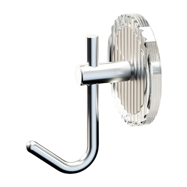 Ganchos de acrílico Ganchos para toallas de baño Toalla de mano decorativa montada en la pared para trabajo pesado Colgador de pared para oficina Baño