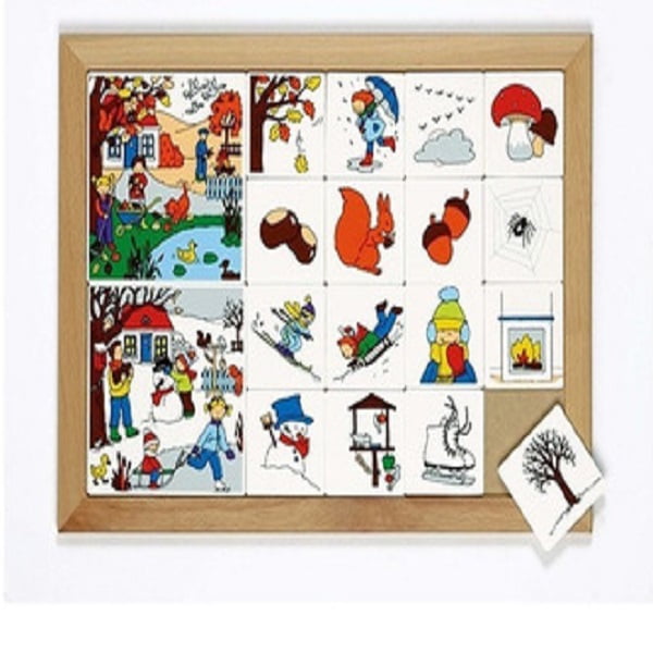 Seigard - Set De Puzles Estaciones Del Año