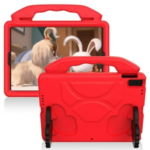 Mar Cases - Carcasa Niños Antigolpes Para Tablet Samsung S10 Fe 10.9 Rojo