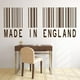 thumbnail image 2 of Decomural Made In England Barcode WS-32839, 2 of 2