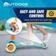 thumbnail image 3 of Scooter infantil de 3 ruedas OutdoorCruiser Lean-to-Steer con luces LED, 3 of 7