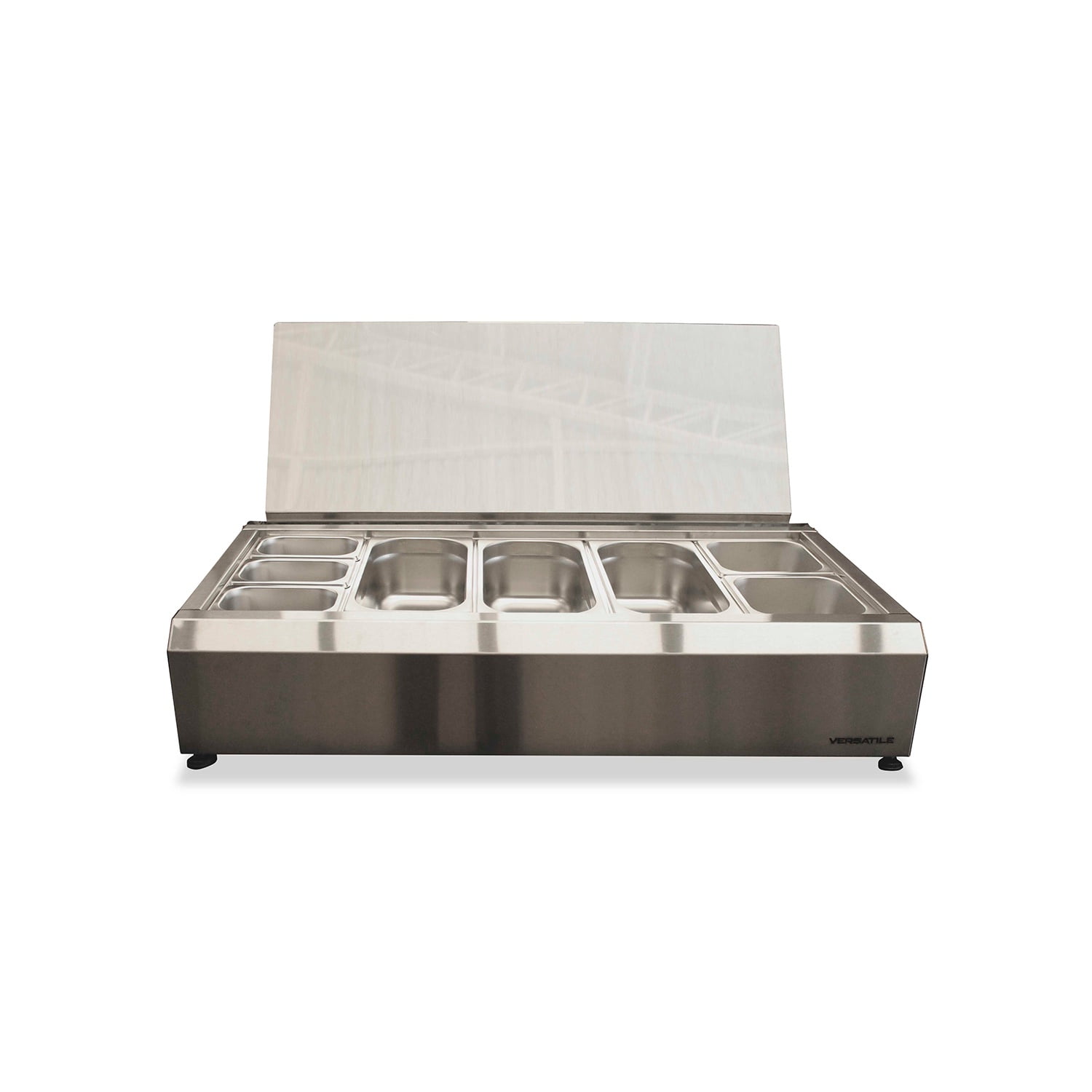 Versatile - Salsero 8 Estaciones De Sobremesa Inox