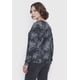 thumbnail image 2 of Sweater Mujer Camant Print Negro Corona, 2 of 5