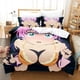 thumbnail image 1 of Anime More than a Married Couple, But Not Lovers Bedding Set Single Twin Full Size Bed Set Adult Kid Bedroom Bed Sheets, 1 of 5