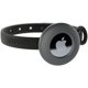 thumbnail image 1 of Collar para gatos Nuvuq Airtag de silicona, suave y cómodo, negro, 1 of 7