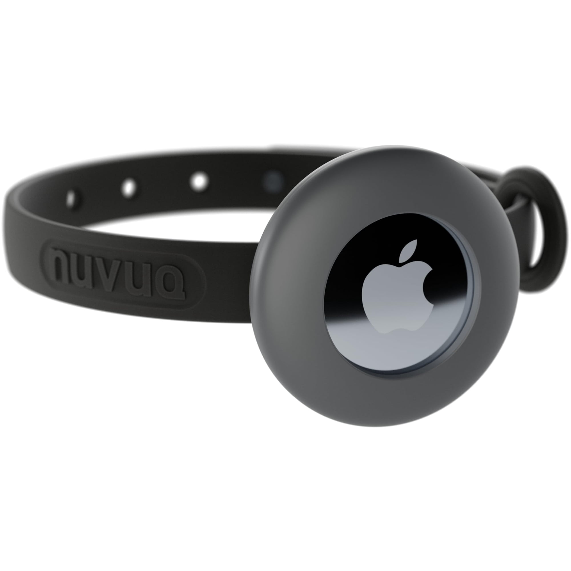 Collar Para Gatos Nuvuq Airtag De Silicona, Suave Y Cómodo, Negro