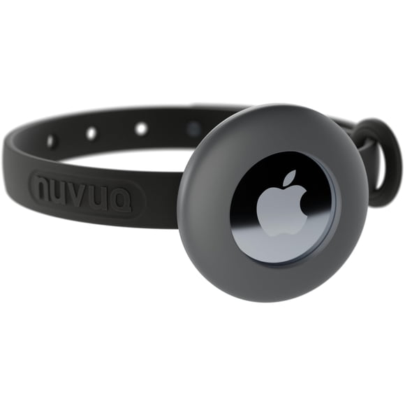 Collar Para Gatos Airtag De Silicona Suave Y Cómodo Negro