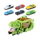 thumbnail image 4 of Dino Transporte Coche Dinosaurio Tragar Vehículo Juego Para Niñas Niños Preescolar Verde 6 Coches, 4 of 5
