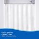 thumbnail image 3 of Cortina de ducha Kenney KN61253, repelente al agua, 180 x 183 cm, color blanco, 3 of 6