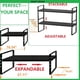 thumbnail image 5 of Estante Jojocross 42‑69 cm x 20‑26 cm Negro (1 unidad), 5 of 6