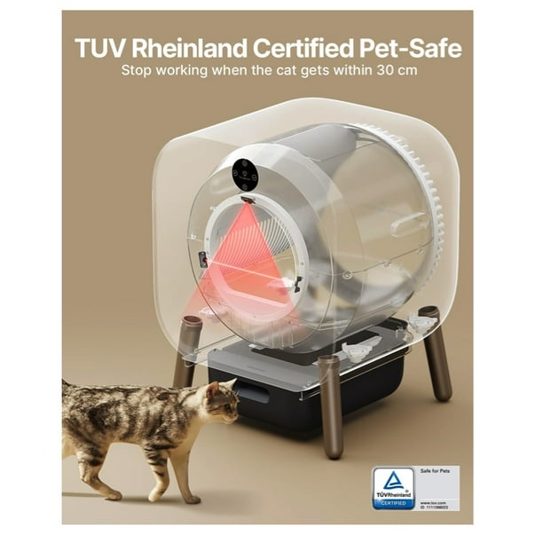 Xiaomi Caja De Arena Inteligente Arenero Gatos Autolimpiable Con