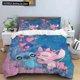 thumbnail image 1 of Stitch Duvet Cover Home 100% Microfiber Quilt Cover Pillowcase Bedding Set Multi-piece Set 2pcs/3pcs Single Double Full Size, 1 of 5
