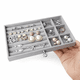 thumbnail image 3 of Organizador de Joyas Elegante 2 Pisos Acrílico Caja Joyero, 3 of 7