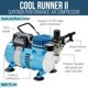 thumbnail image 4 of Kit de aerógrafo Master Airbrush Cool Runner II con compresor, 4 of 8