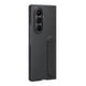 thumbnail image 2 of Funda de silicona para Samsung Galaxy Z Fold7 con soporte, negra, 2 of 6