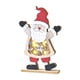 thumbnail image 1 of Decoración De Mesa De Navidad De Madera LED Decoración Interior Alimentada Por Batería Santa, 1 of 1