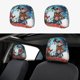 thumbnail image 1 of Frosty, el Muñeco de Nieve Funda Protectora Universal para Reposacabezas de Coche, Funda Elástica para Reposacabezas de Asiento de Auto, Funda de Tela Antipolvo, Accesorios de Interior 2 Piezas, 1 of 6