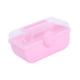 thumbnail image 4 of Caja de Almacenamiento de Accesorios para El Cabello para Niña, Caja de Almacenamiento de Joyería, Estuche de Exposición Portátil con Cerradura, Acces Rosa, 4 of 5