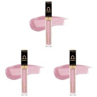 Brillo De Labios Wet N Wild Color Icon Libra, Paquete De 3