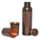 thumbnail image 3 of Juego de botellas de agua HealthGoods en cobre puro, 1000 ml, con 2 vasos, 3 of 4