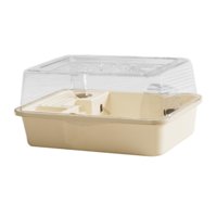 Ioensy - Jaula Grande Para Hámster, Hábitat Transparente Para Hámster, Para Conejitos, Animales Pequeños, Cobayas