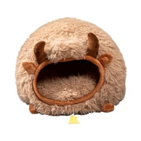 Magideal - Cama Cueva Para Gatos, Nido Para Gatos, Tienda De Campaña Para Gatos, Suave, Ligera, Portátil, Cerrada, Acogedora Casa De Dibujos Animados Para Gatos,