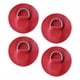 thumbnail image 3 of 4 Uds Anillos En D Parche Cubierta Accesorios Hebillas De Cordón Para Canoa Tabla De Surf Rafting Rojo, 3 of 3