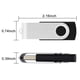 thumbnail image 3 of Unidad flash USB Aiibe 64 GB USB 2.0, paquete de 5 con diseño de llavero, 3 of 7
