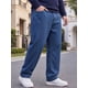 thumbnail image 4 of INSPIRE CHIC Jeans Casuales de Hombre Grandes y Altos Pantalones de Mezclilla Elásticos 2XL Azul Oscuro, 4 of 5