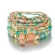 thumbnail image 3 of 8pcs Bohemian Beaded Turquoise Charm Bracelet - Handmade with Love!, 3 of 5