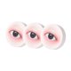 thumbnail image 2 of 3 Esponjas Para Pestañas Para Practicar, Con Forma De Ojo, Para Principiantes, Para Salón De Entrenamiento, Color Marrón Y Negro., 2 of 5