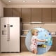 thumbnail image 5 of 2 cerraduras para refrigerador con código de 4 números, adhesivas, para puerta de refrigerador, combinación de seguridad para niños, para refrigeradores, congeladores, archivadores, cajones, puertas d, 5 of 7
